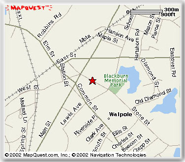 Our location in Walpole, MA